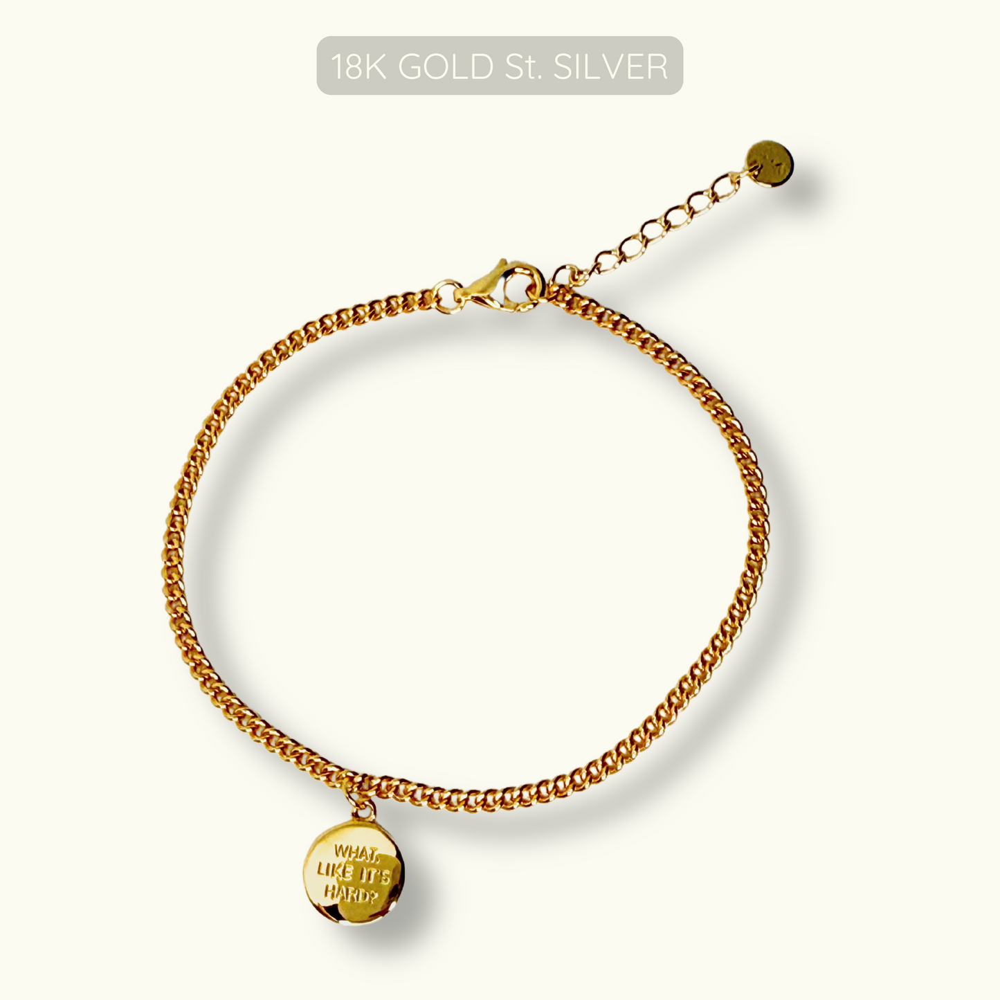 Elle Bracelet - 18k Gold Plated 925 Sterling Silver