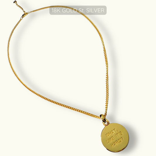 Elle Necklace - 18k Gold Plated 925 Sterling Silver