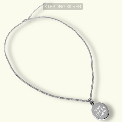 Elle Necklace - 925 Sterling Silver