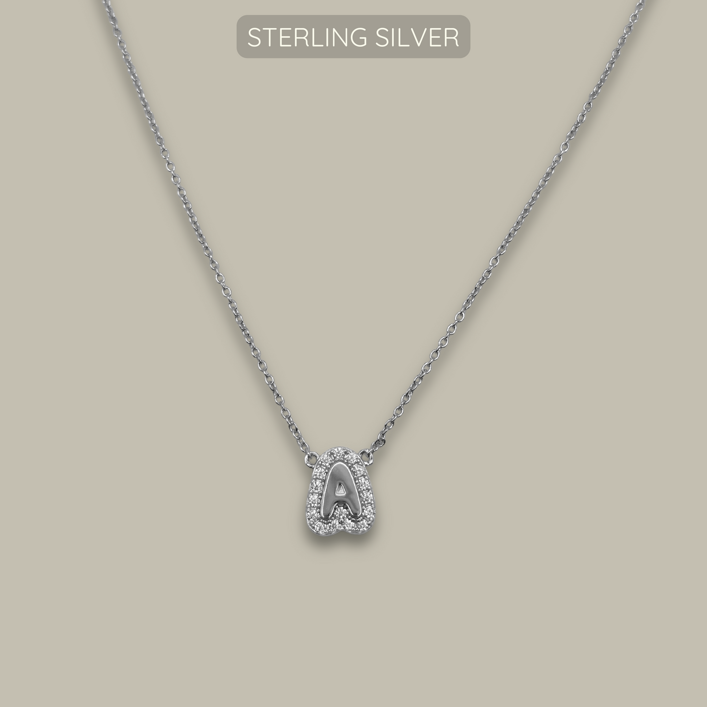 Alpha Necklace - 925 Sterling Silver