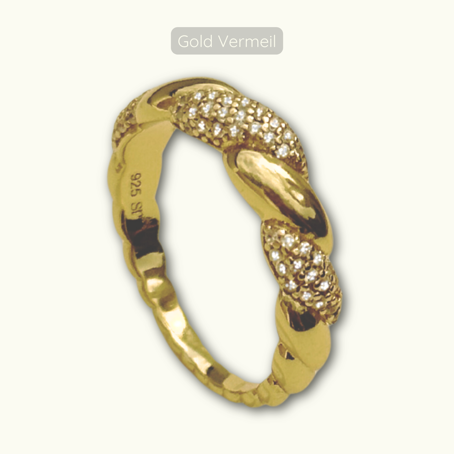 Baker Ring - 18k Gold Vermeil