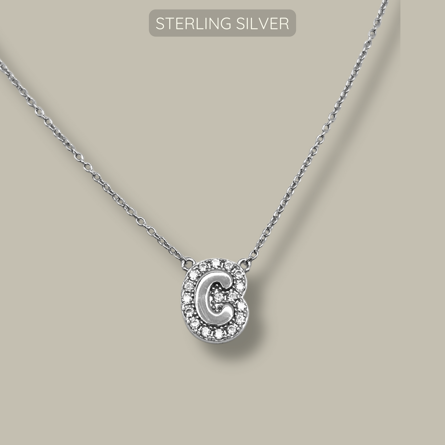 Alpha Necklace - 925 Sterling Silver