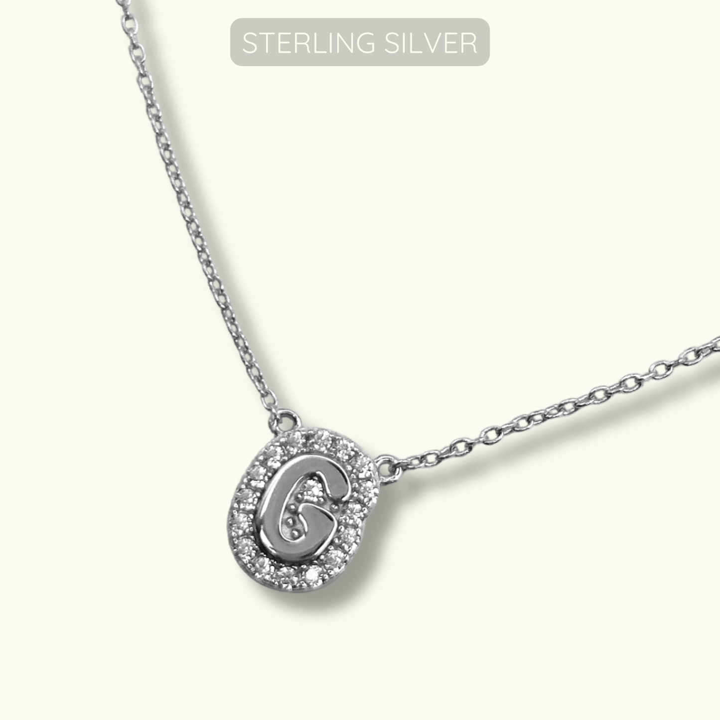 Alpha Necklace - 925 Sterling Silver