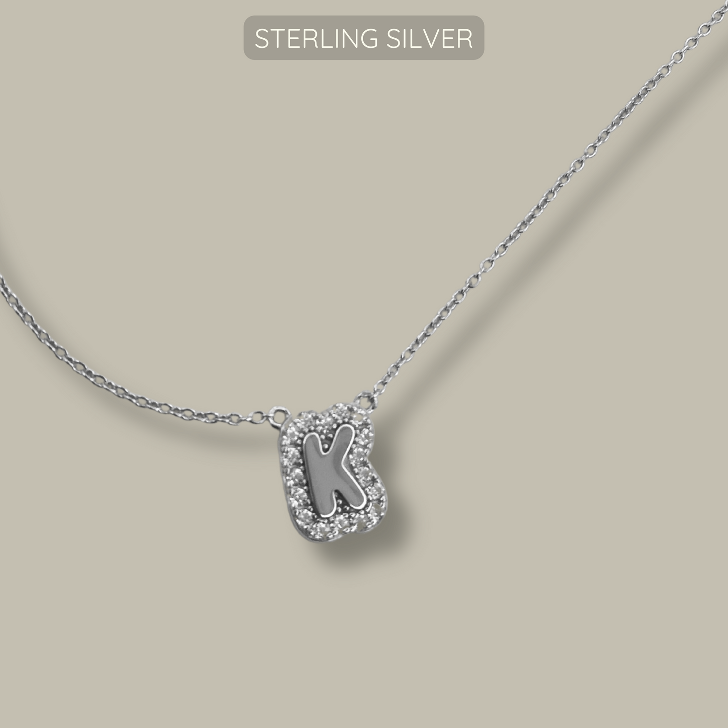 Alpha Necklace - 925 Sterling Silver