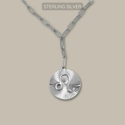 Symone Zodiac Necklace - 925 Sterling Silver