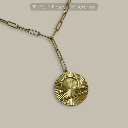 Symone Zodiac Necklace  - Waterproof - 18k Gold Plated, PVD Plated