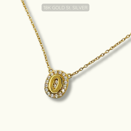 Alpha Necklace - 18k Gold Plated 925 Sterling Silver