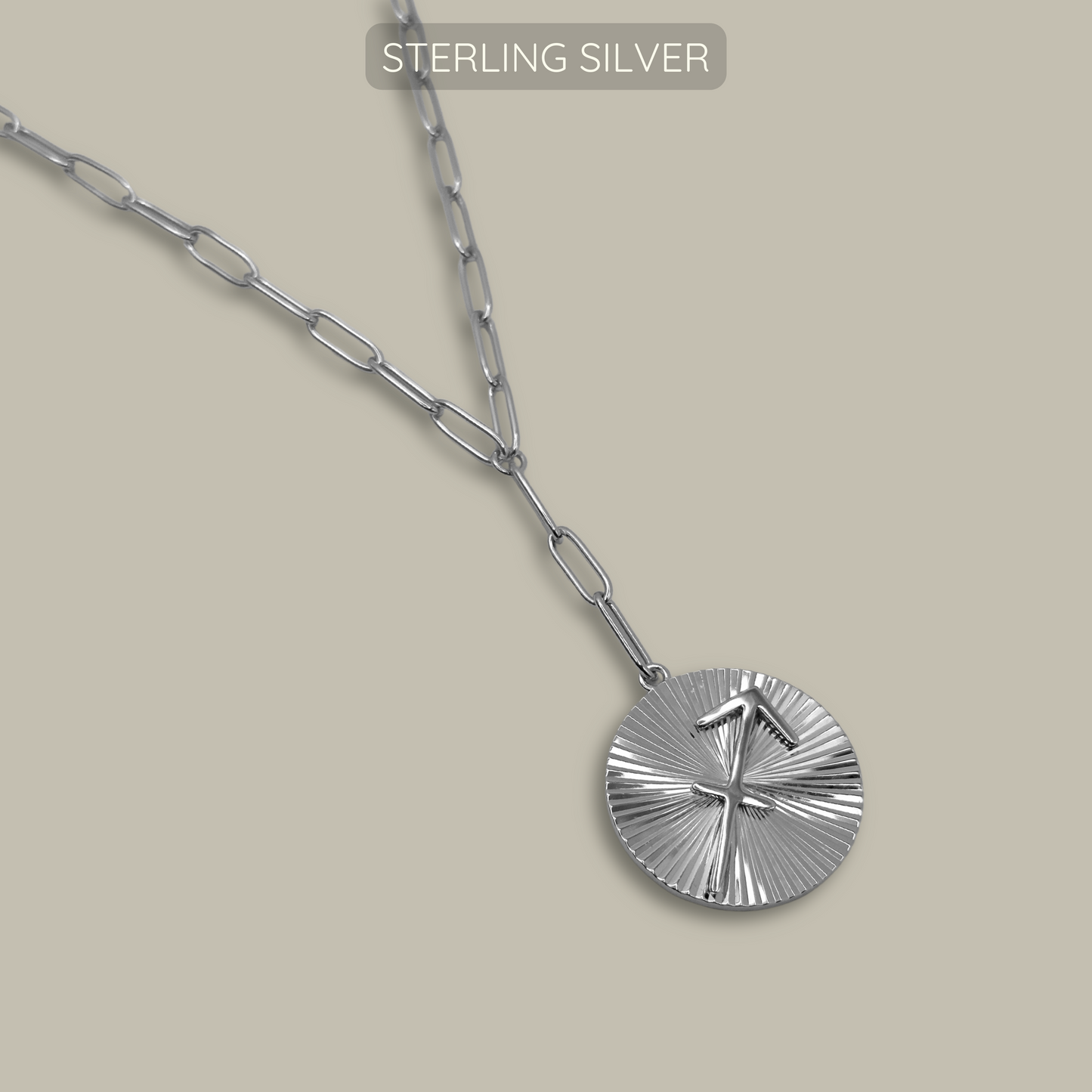 Symone Zodiac Necklace - 925 Sterling Silver