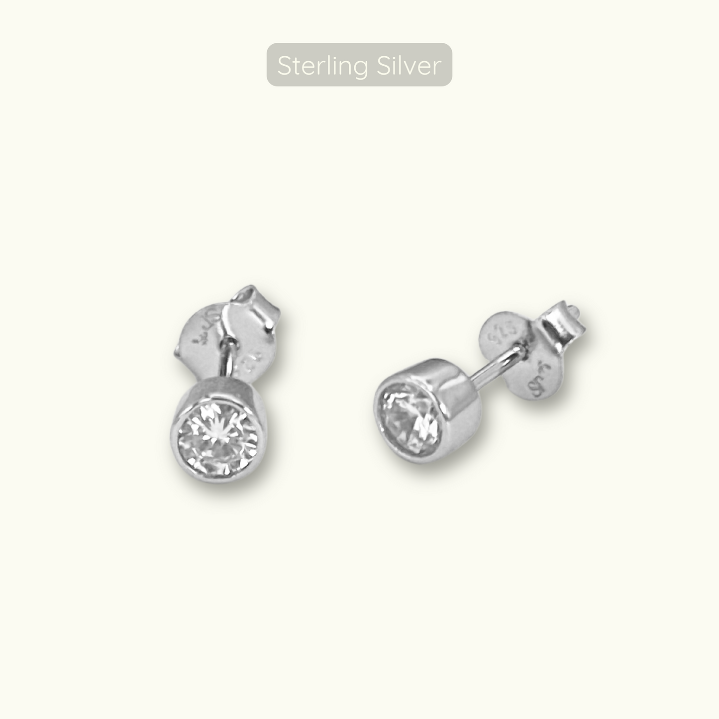 Sofia Studs - 925 Sterling Silver