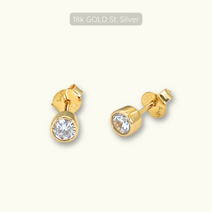 Sofia Studs - 18k Gold Plated 925 Sterling Silver