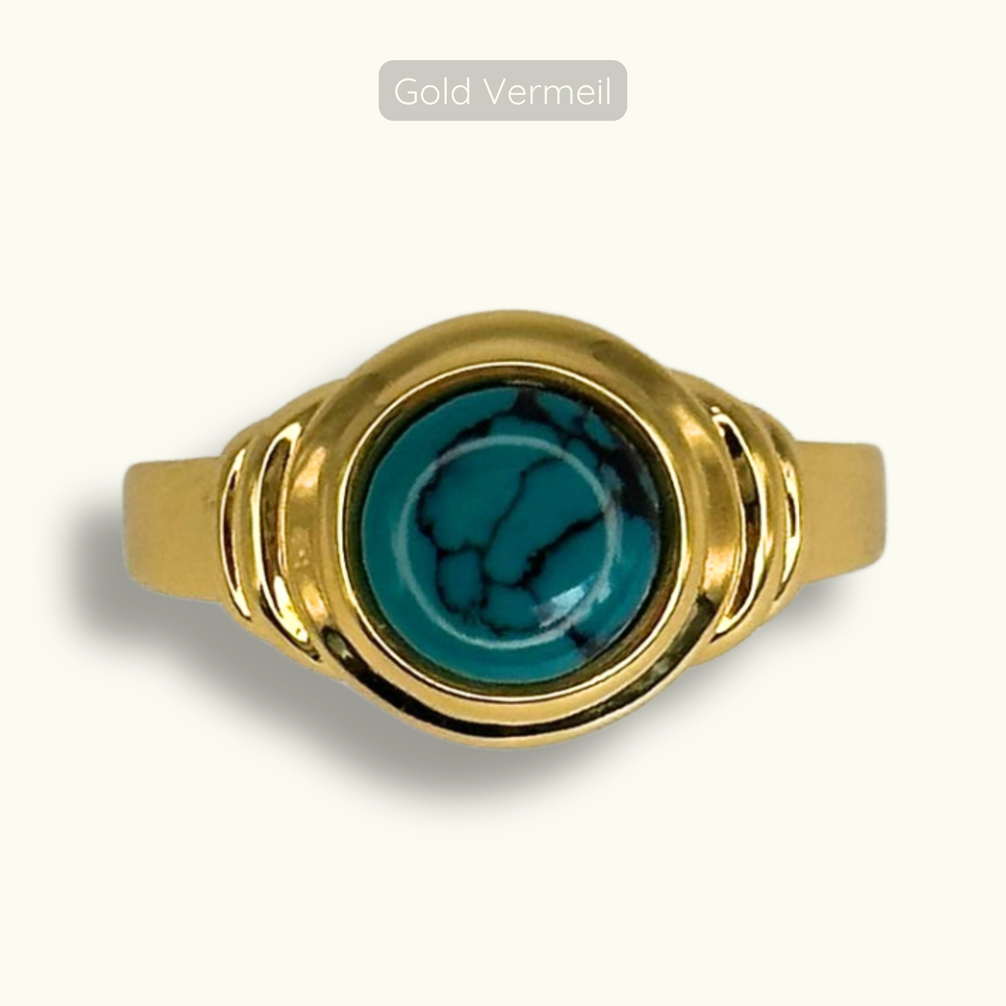 Stevie Ring - 18k Gold Vermeil