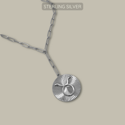 Symone Zodiac Necklace - 925 Sterling Silver