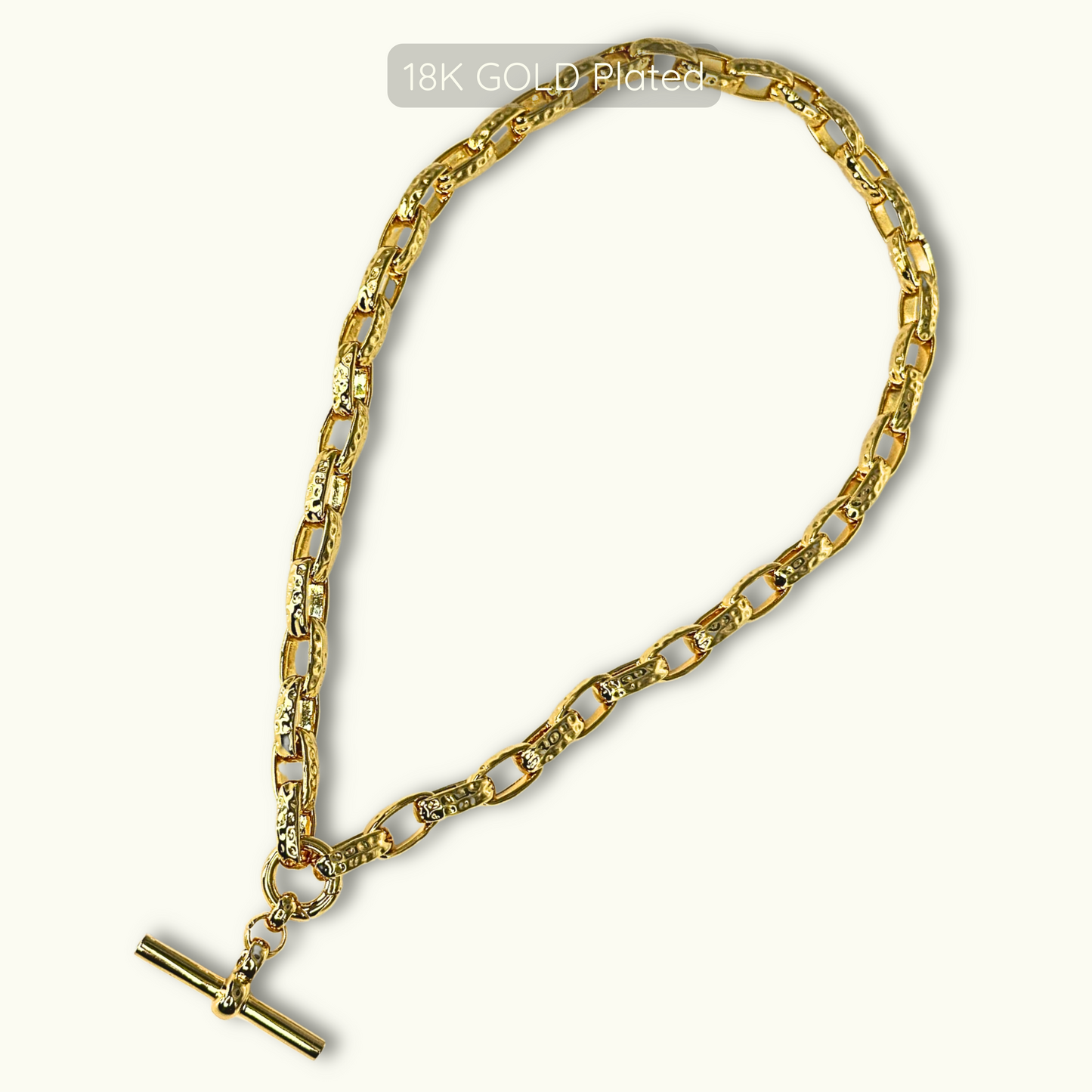 Trinity Necklace - 18k Gold Plated